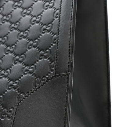 Gucci Guccissima Signature Briefcase Black 12 of 16