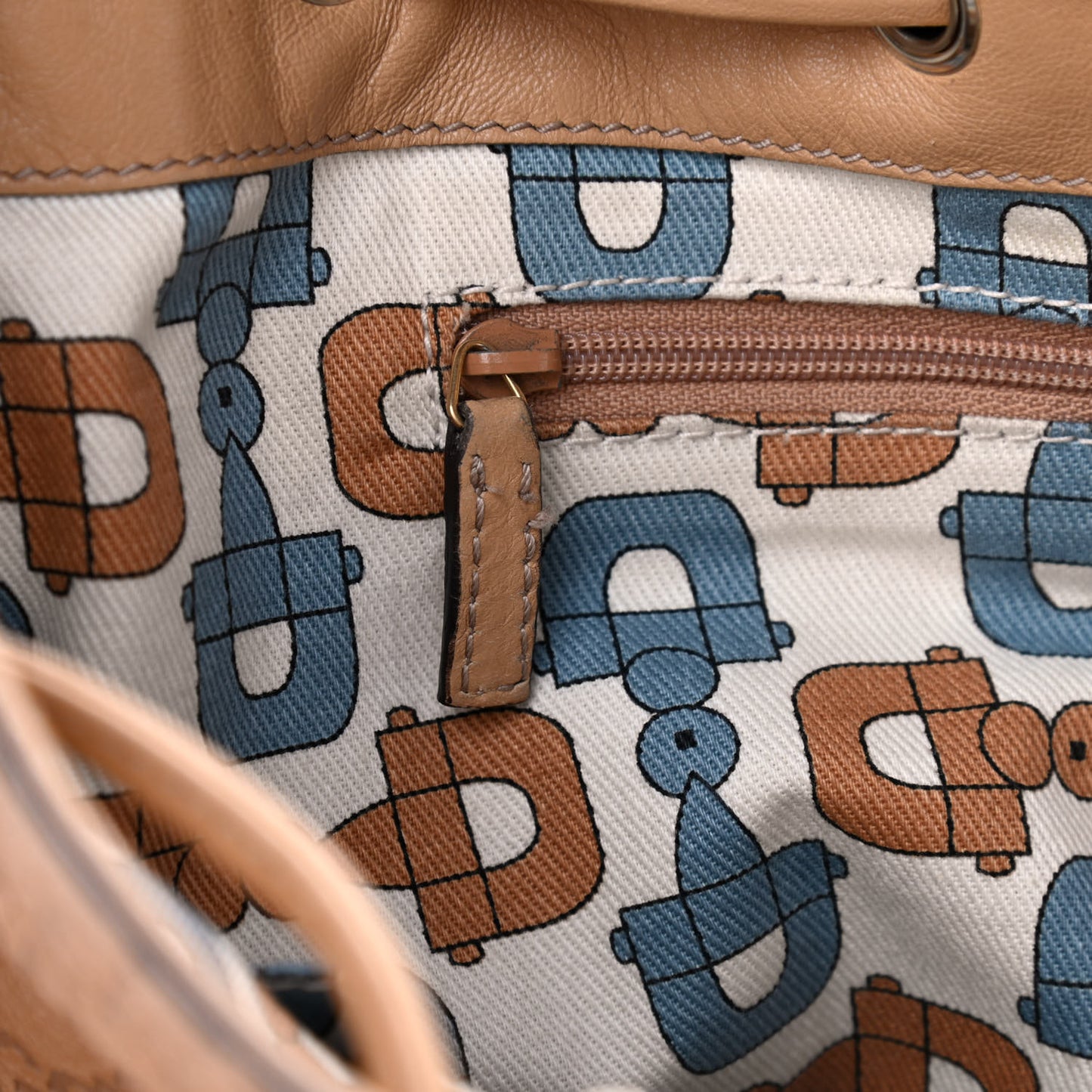 Guccissima Tribeca Messenger Bag Beige