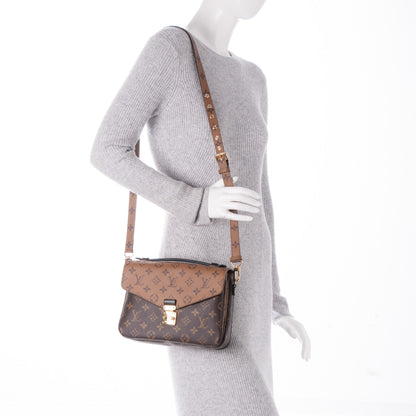 Louis Vuitton Reverse Monogram Pochette Metis 2 of 7