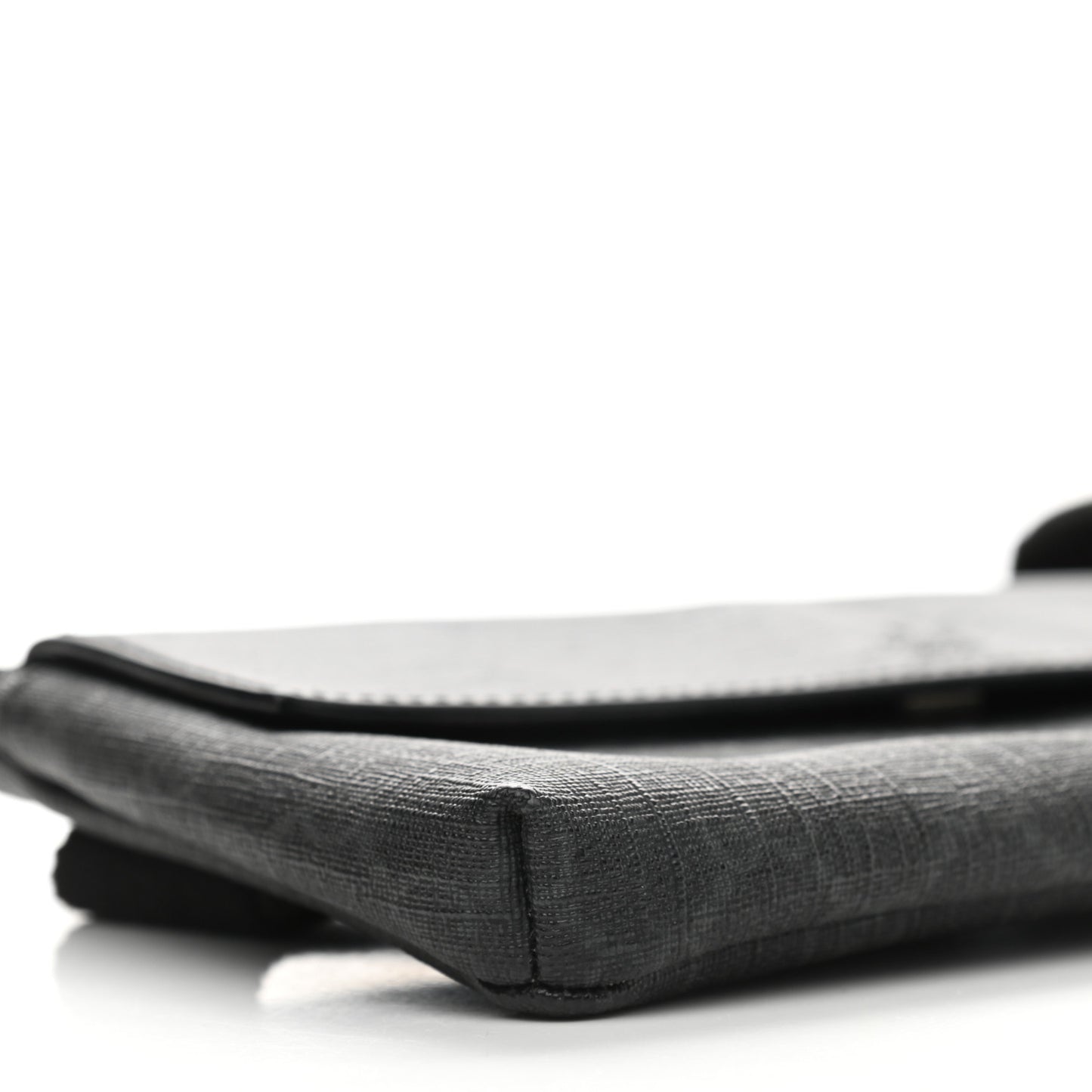 GG Plus Monogram Waist Belt Bag Black