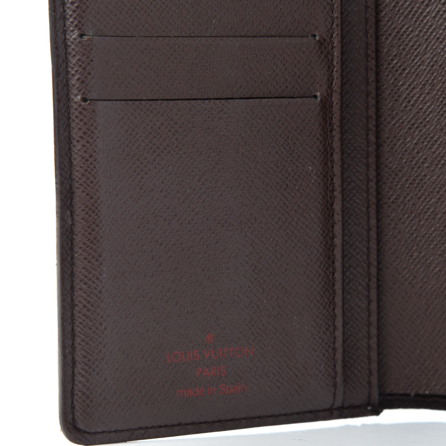 Louis Vuitton Damier Ebene French Purse Wallet 6 of 6