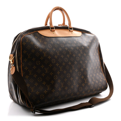 Louis Vuitton Monogram Alize 2 Compartment Luggage Travel Bag 2 of 10