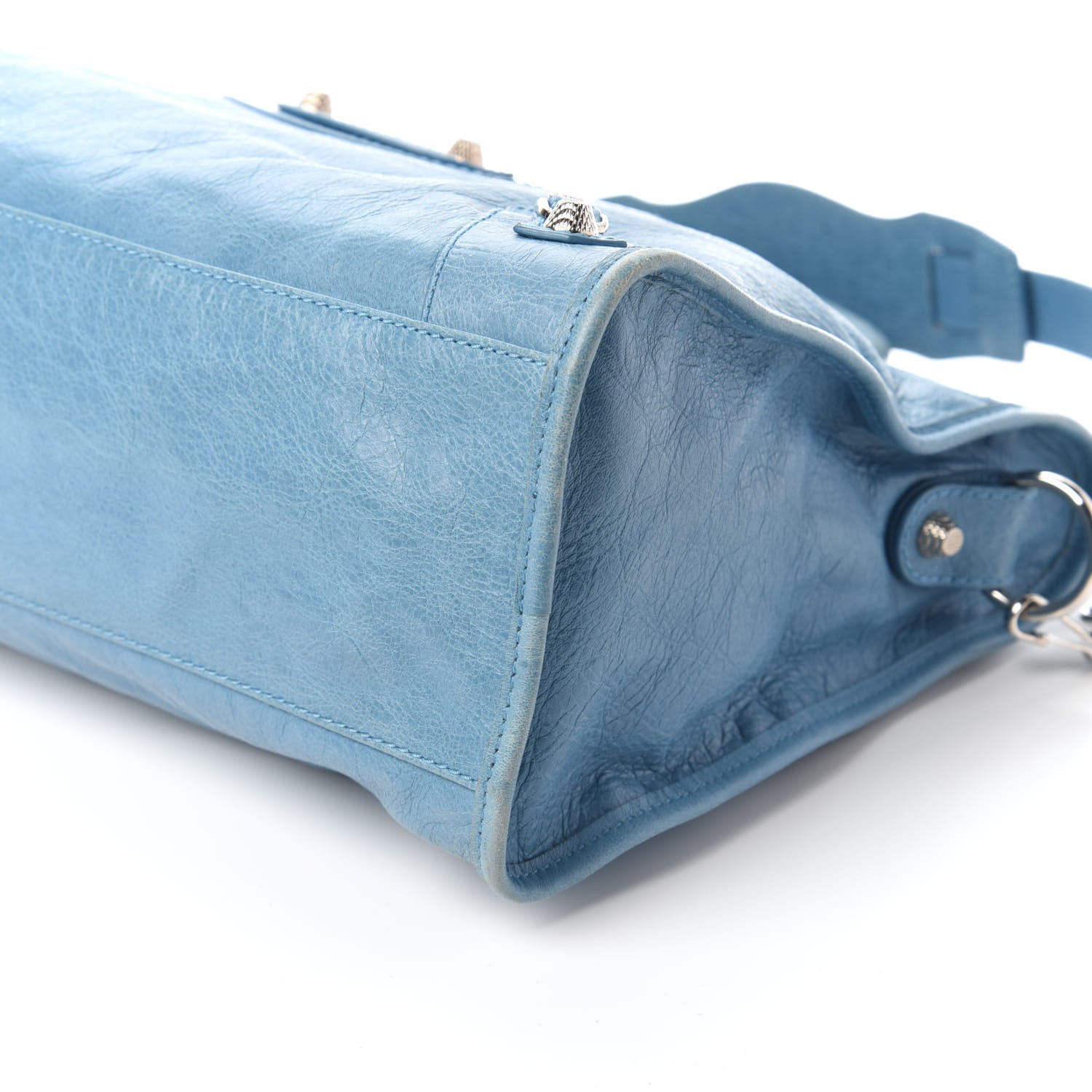 Balenciaga Agneau Giant 12 Silver Hardware City Bleu Indigo 7 of 11