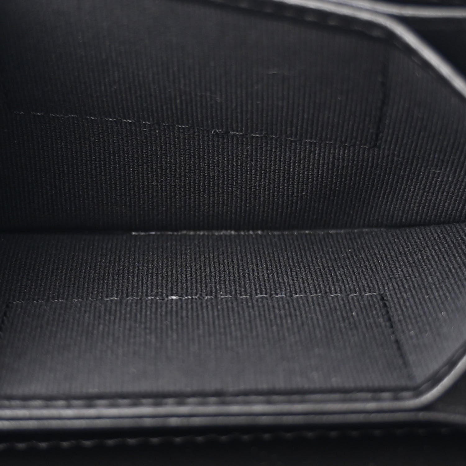 Chanel Lambskin Quilted Camellia Card Holder On Chain Black 5 of 12