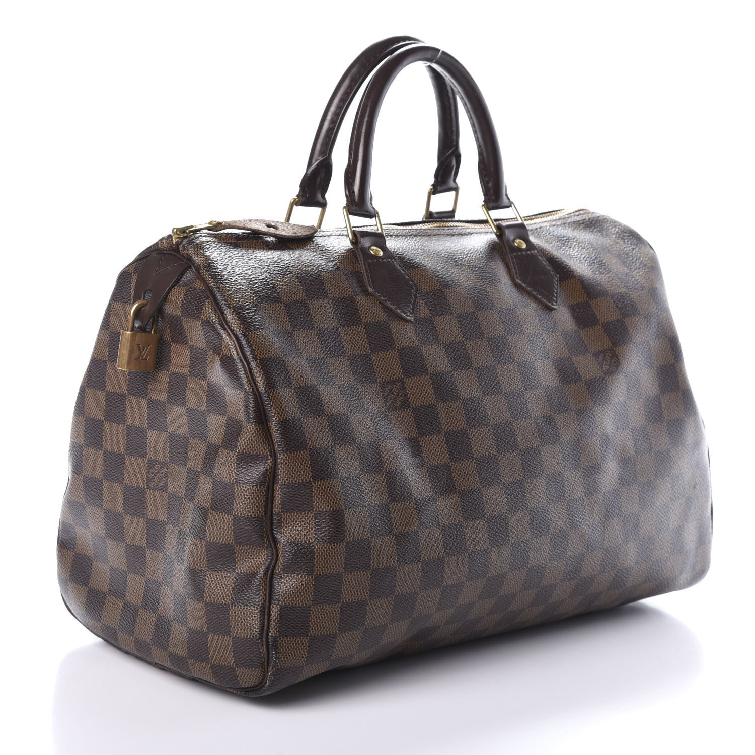 Louis Vuitton Damier Ebene Speedy 35 3 of 8