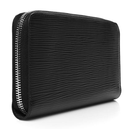 Louis Vuitton Epi Zippy Wallet Black 3 of 7