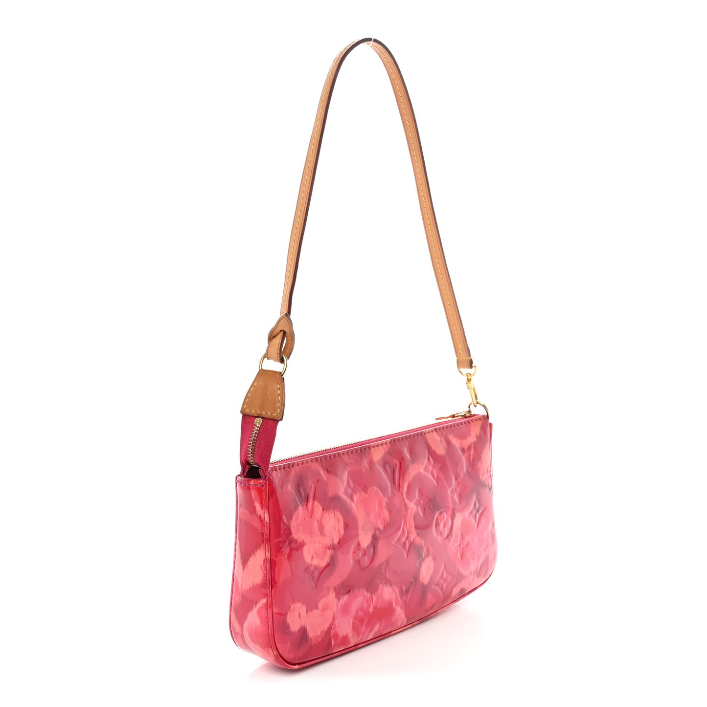 Vernis Ikat Pochette Accessories NM Rose Indien