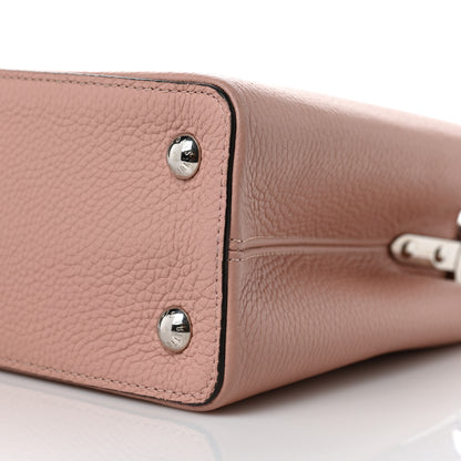 Louis Vuitton Taurillon Capucines PM Magnolia 8 of 12