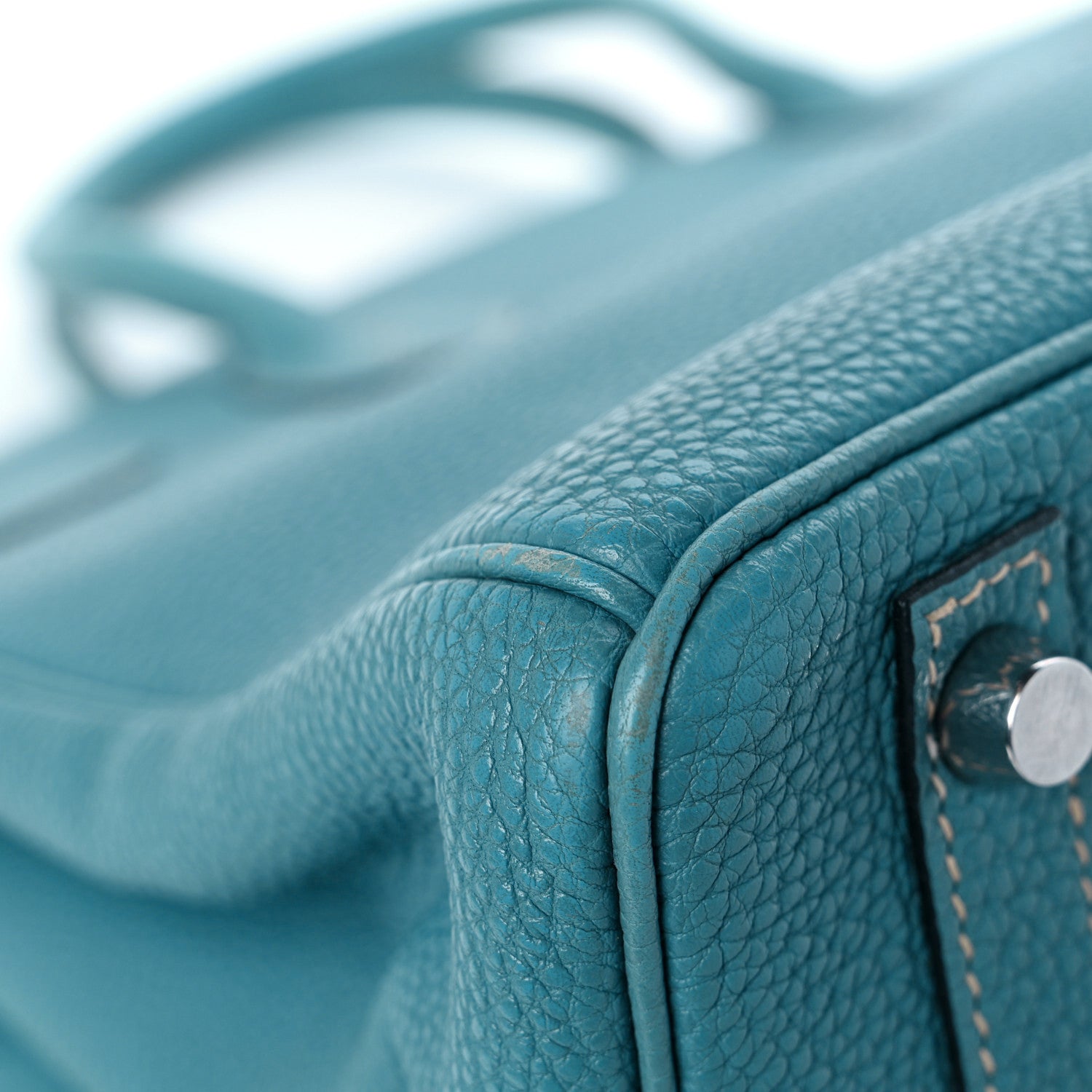 Hermes Togo Birkin 30 Blue Jean 10 of 15