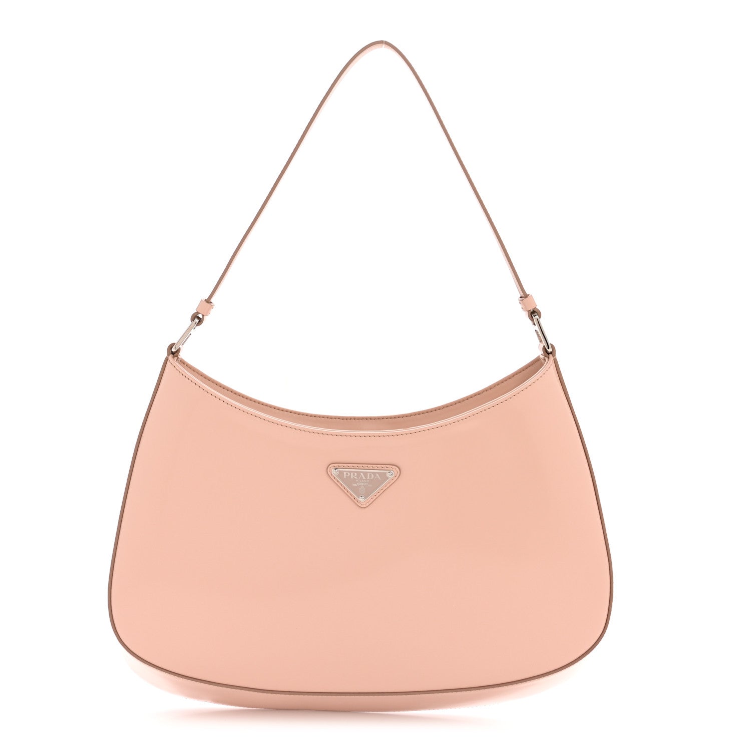 Prada Spazzolato Cleo Shoulder Bag Orchidea 1 of 14