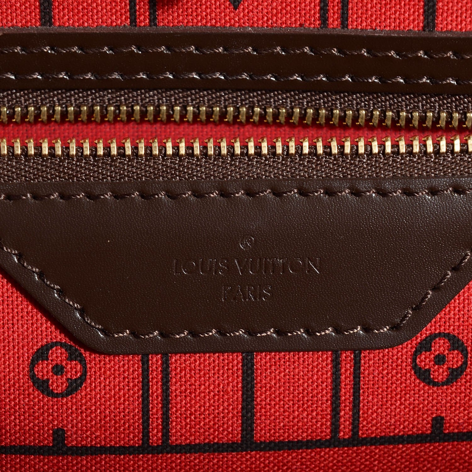 Louis Vuitton Damier Ebene Neverfull GM 6 of 8