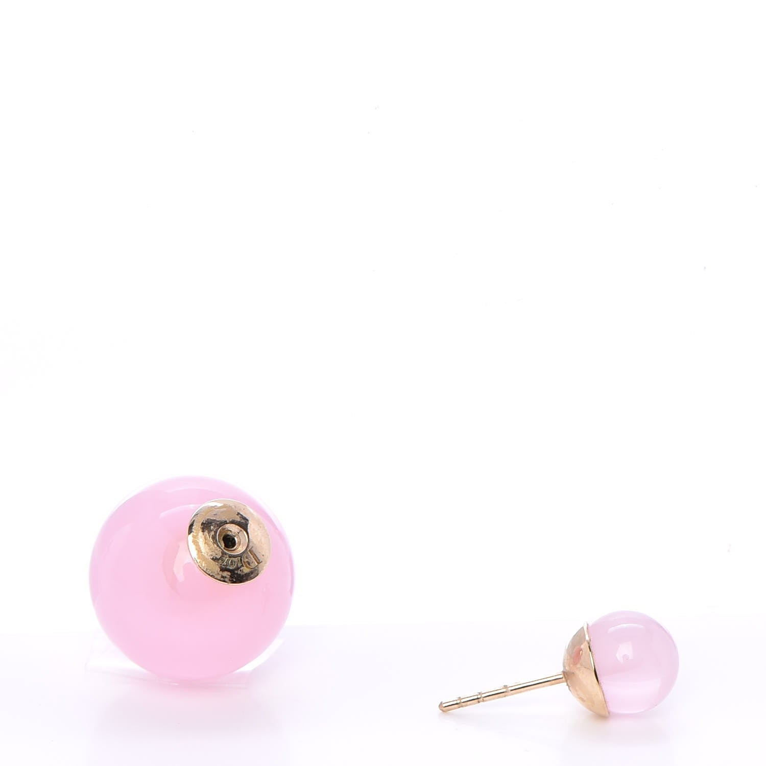 Christian Dior Mise En Dior Tribal Earrings Pink 3 of 4