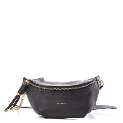 Givenchy Calfskin Mini Whip Belt Bag Black 1 of 10