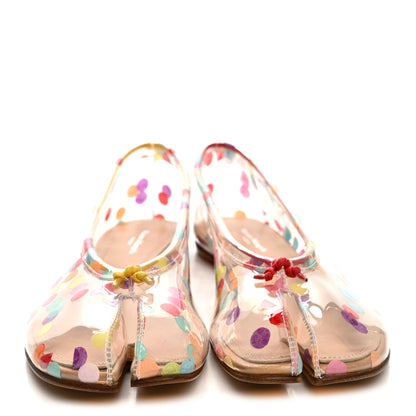 Maison Margiela PVC Confetti Printed Tabi New Ballerina Flats 38 Multicolor 3 of 9