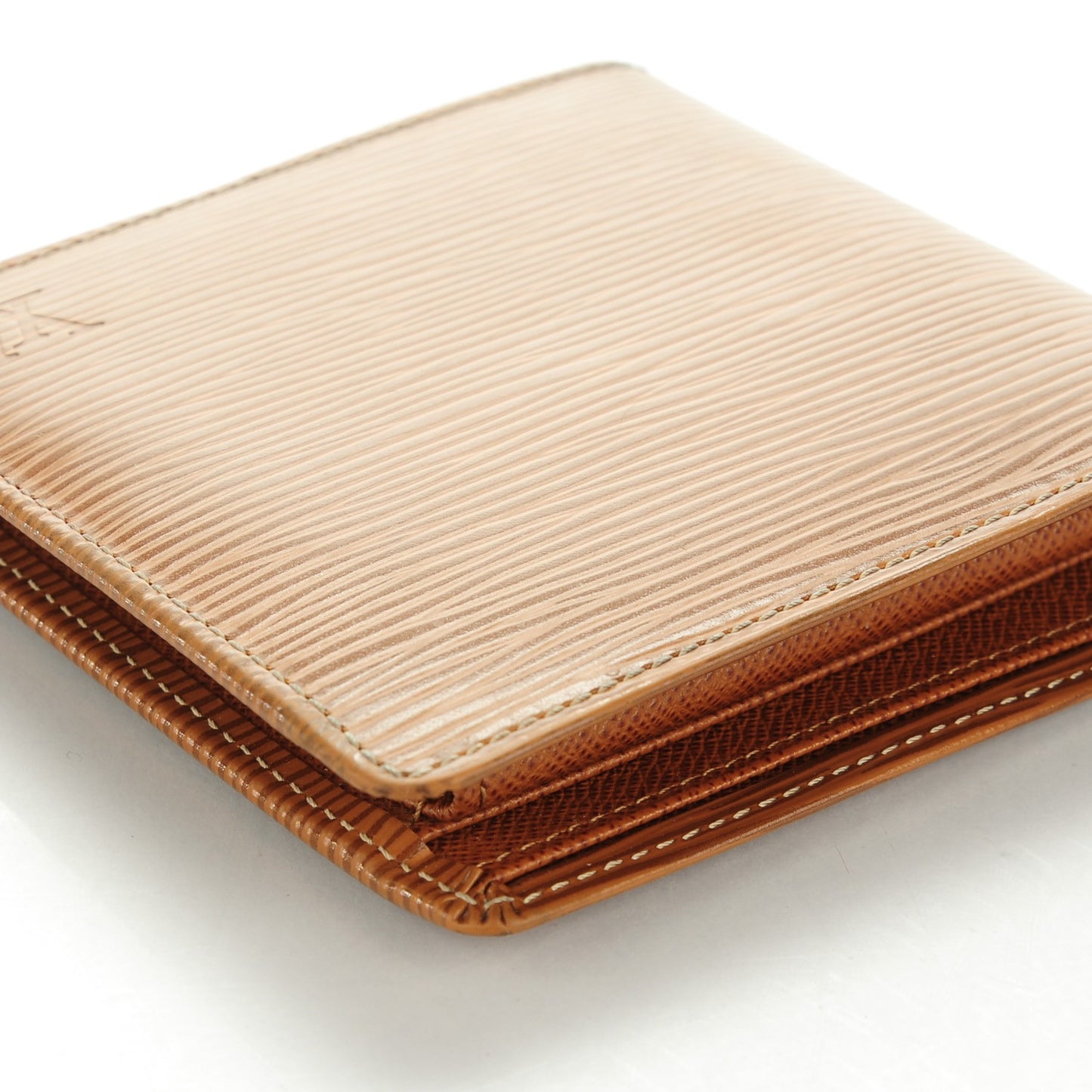 Epi Porte-Billets Cartes Credit Monnaie Wallet Cannelle