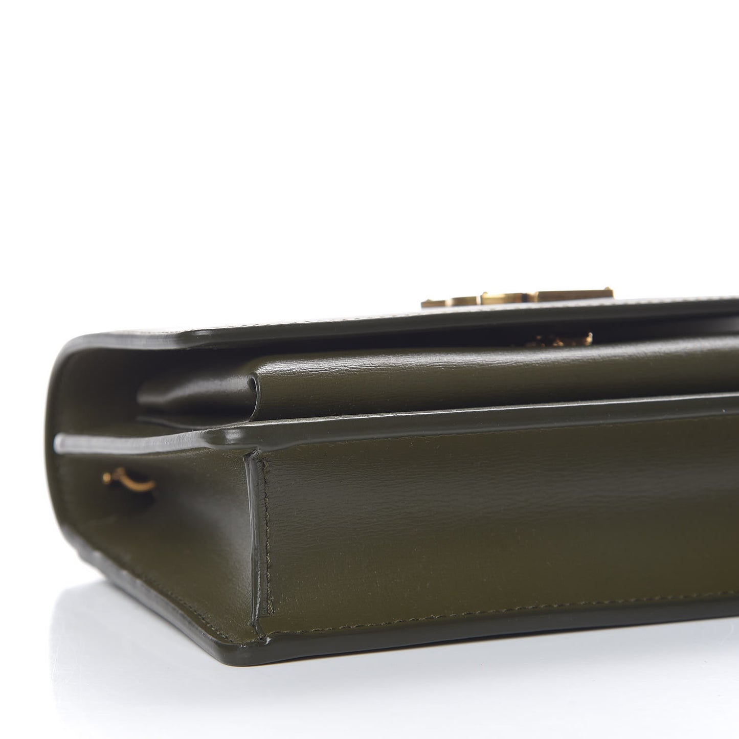 Calfskin Monogram Sunset Chain Wallet Green