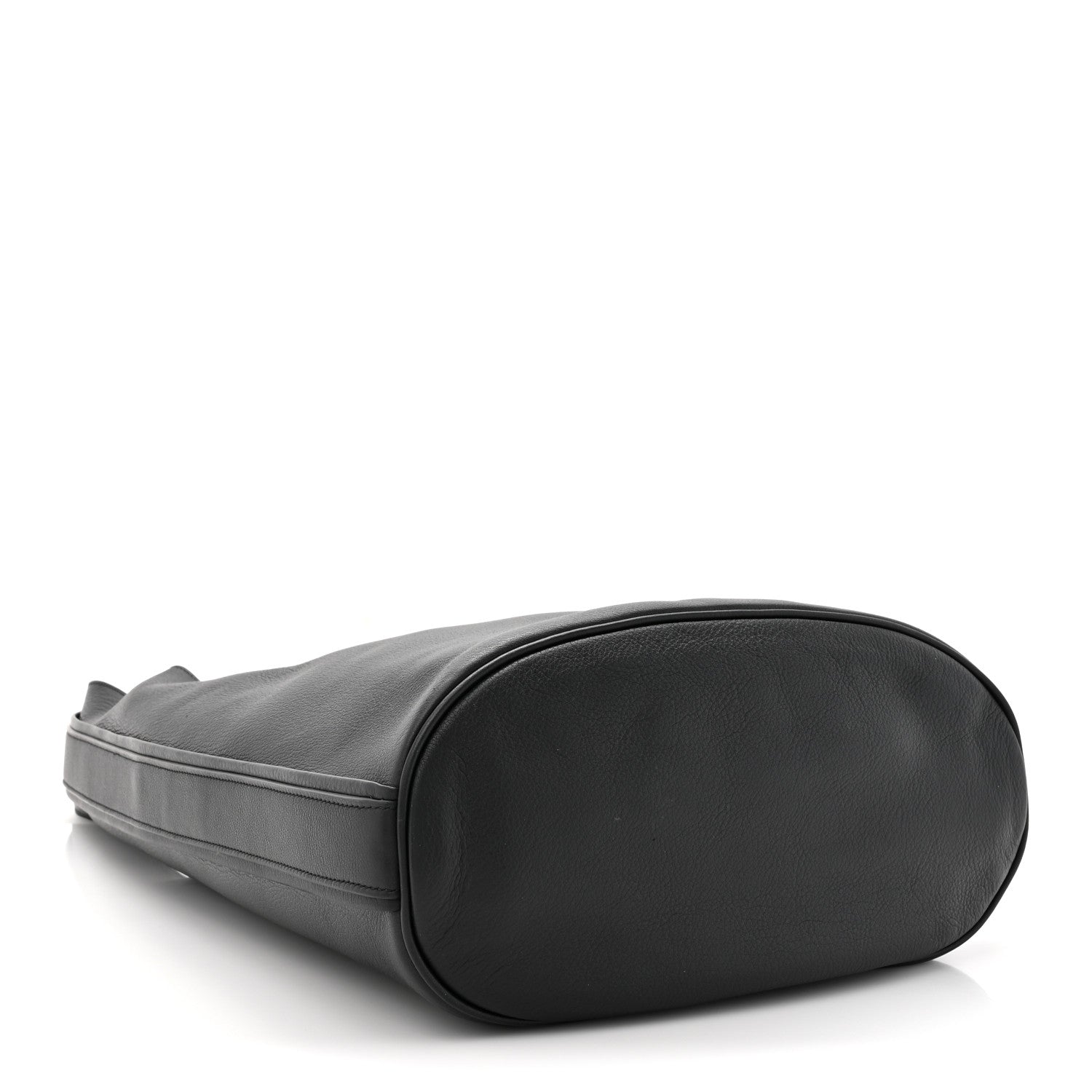 Salvatore Ferragamo Calfskin Medium Archivo Gancio Hobo Black Black 5 of 12