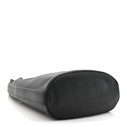 Salvatore Ferragamo Calfskin Medium Archivo Gancio Hobo Black Black 5 of 12