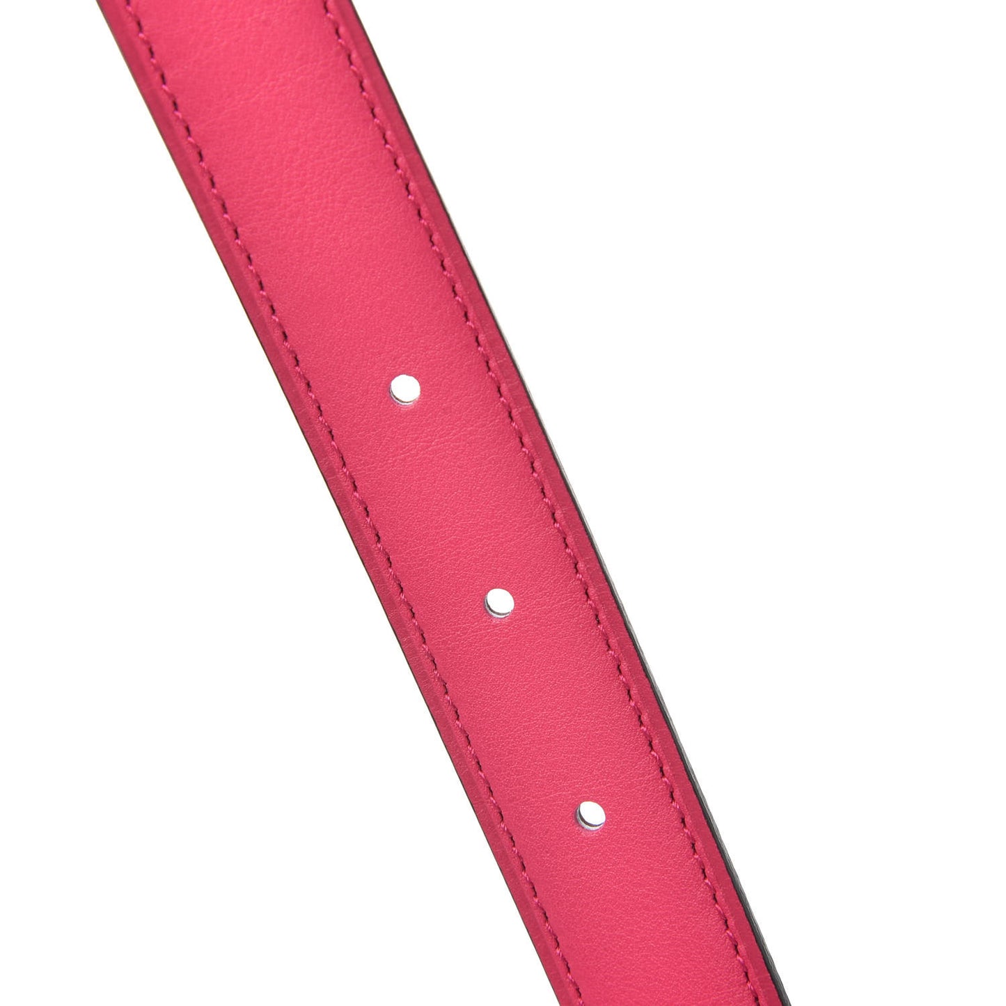 Swift Epsom 24mm Rivage Belt 90 Rose Mexico Rouge H