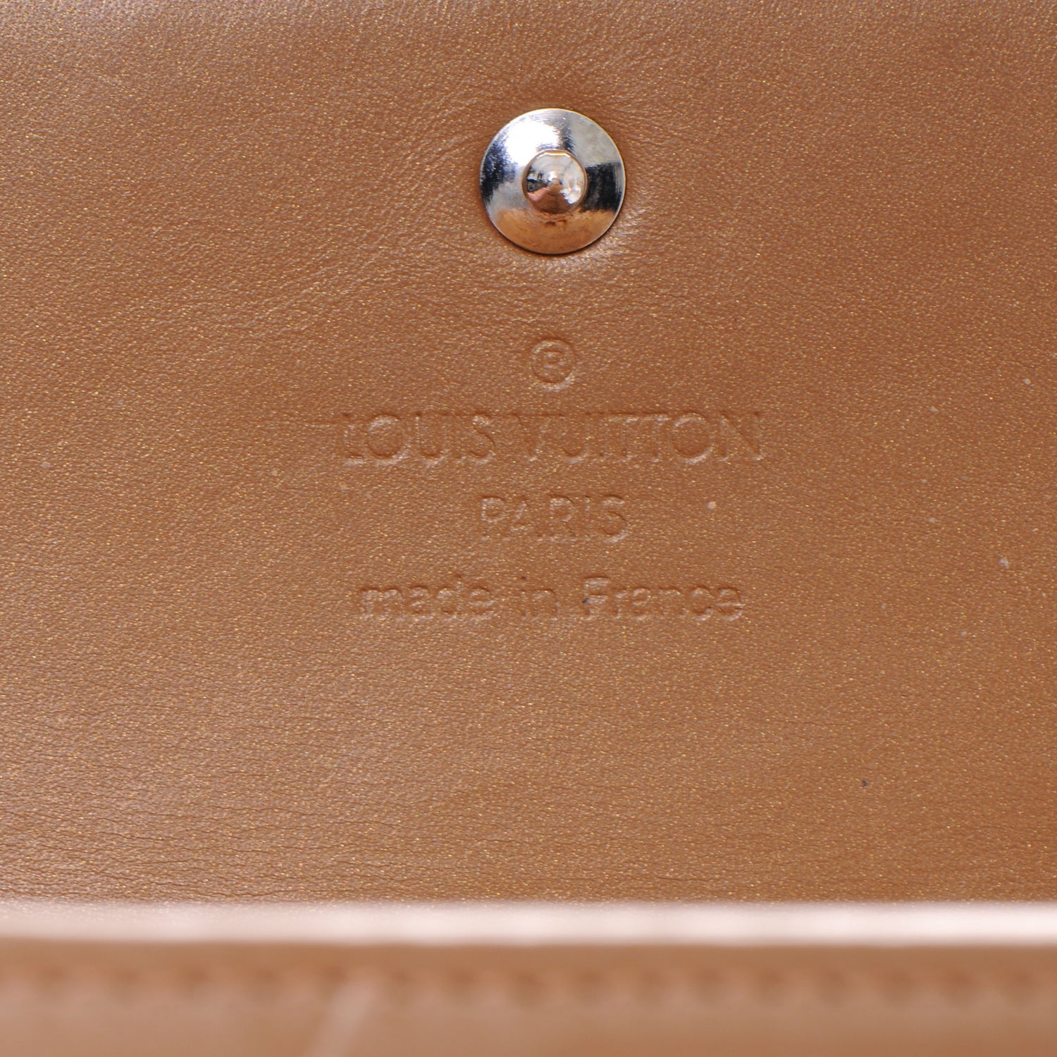 Louis Vuitton Mat Monogram Elise Wallet Ambre 6 of 7