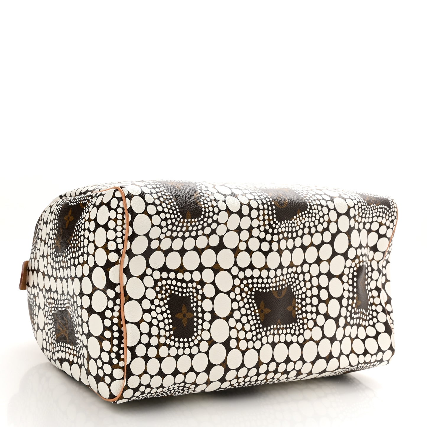 Monogram Kusama Town Speedy 30 White