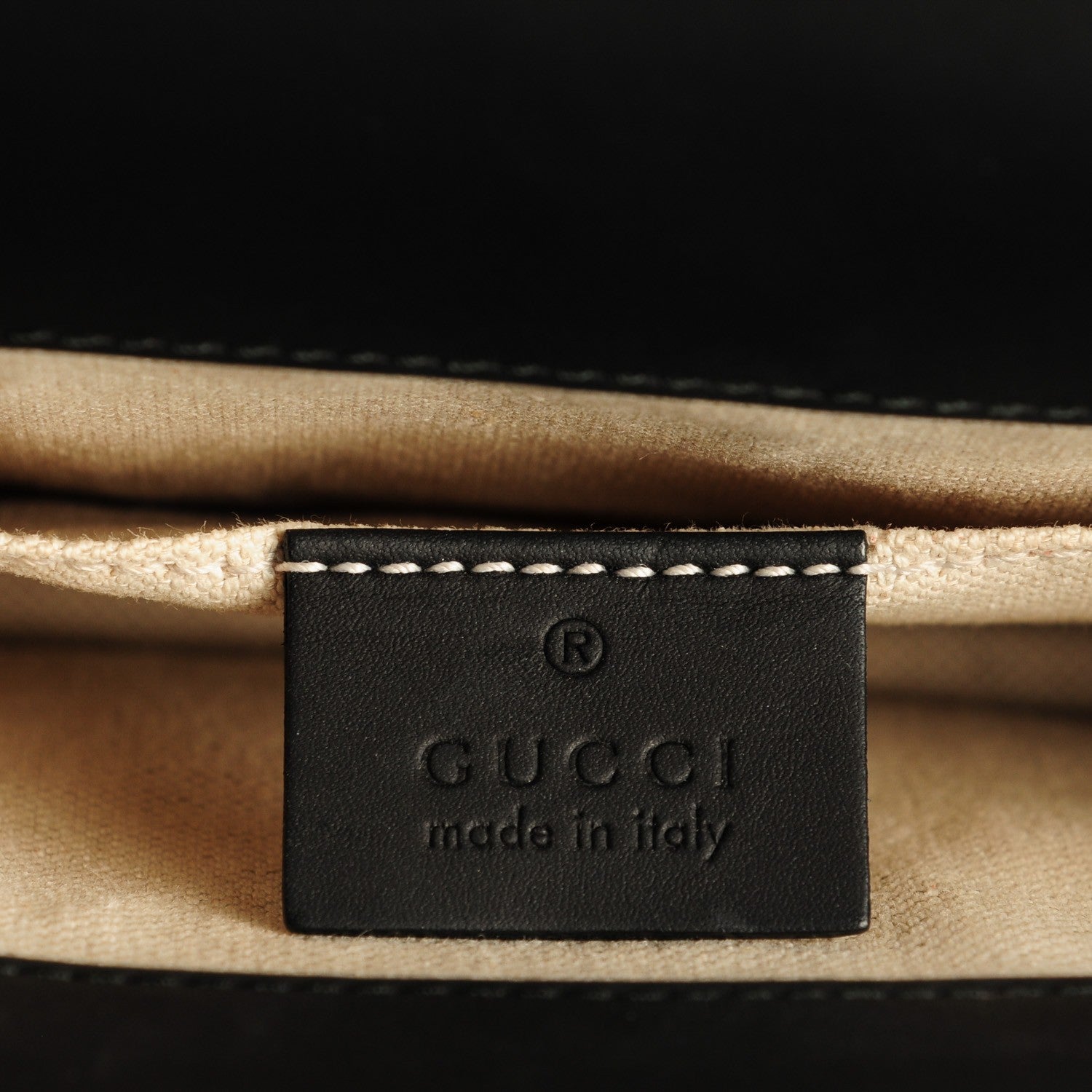 Gucci Canvas Small Derby Shoulder Bag Black 6 of 7