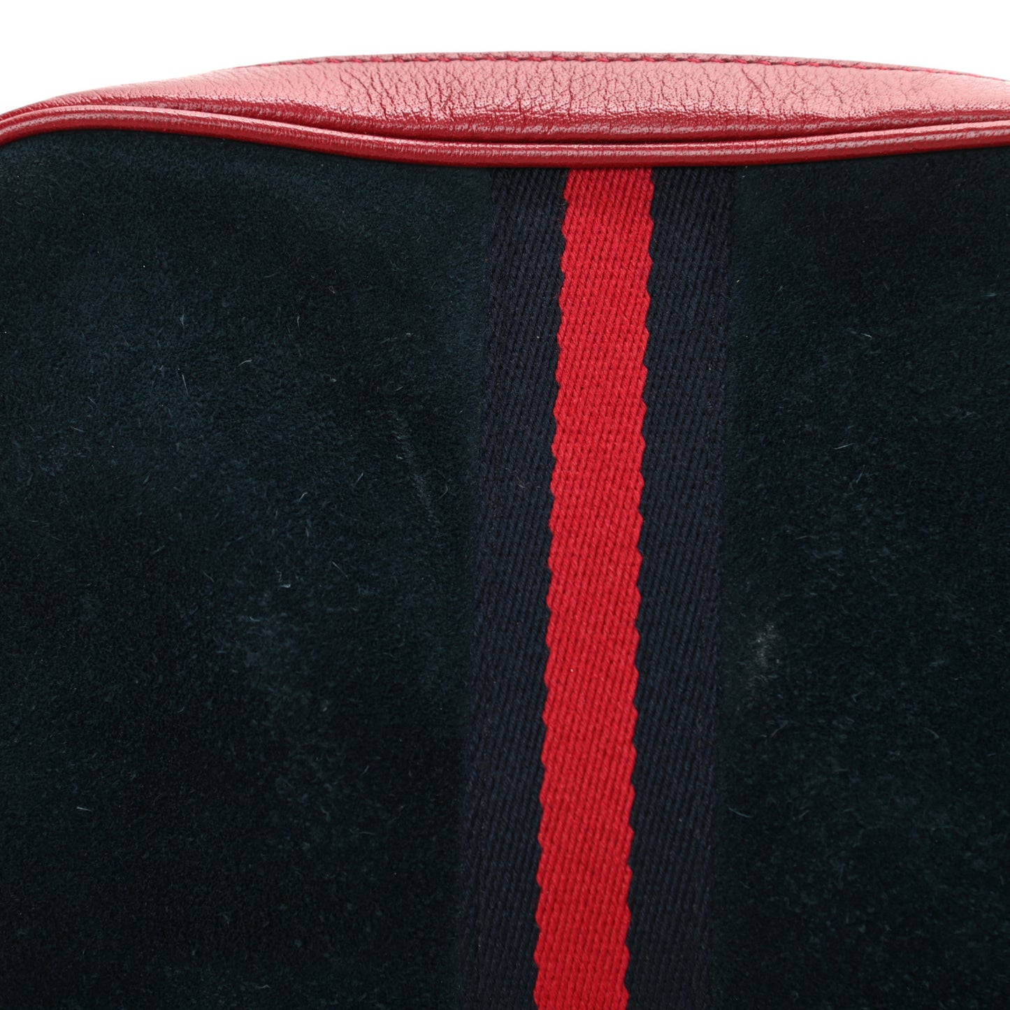 Suede Calfskin Web Mini Ophidia Shoulder Bag New Blue Romantic Cherry