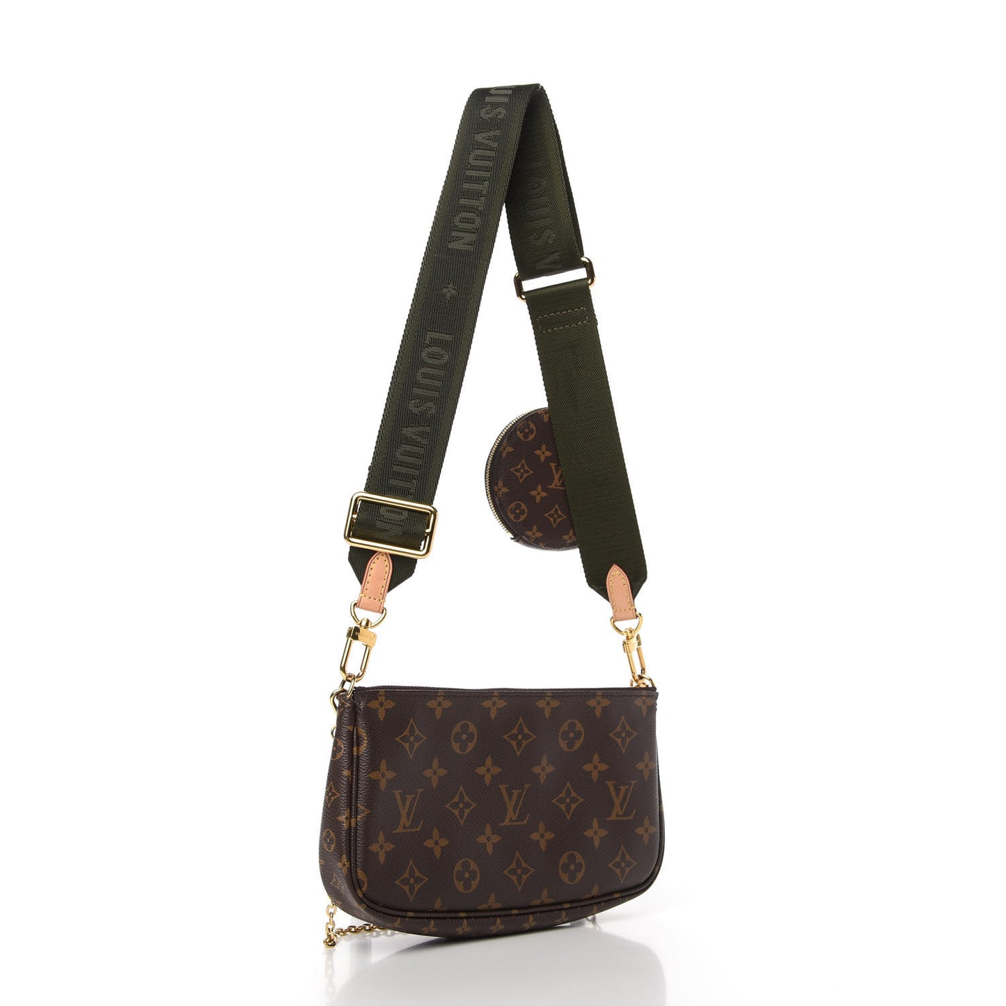 Monogram Multi Pochette Accessories Kaki