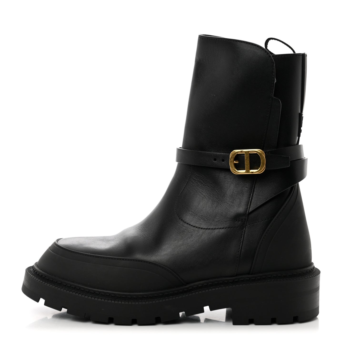 Calfskin Empreinte Ankle Boot 38 Black