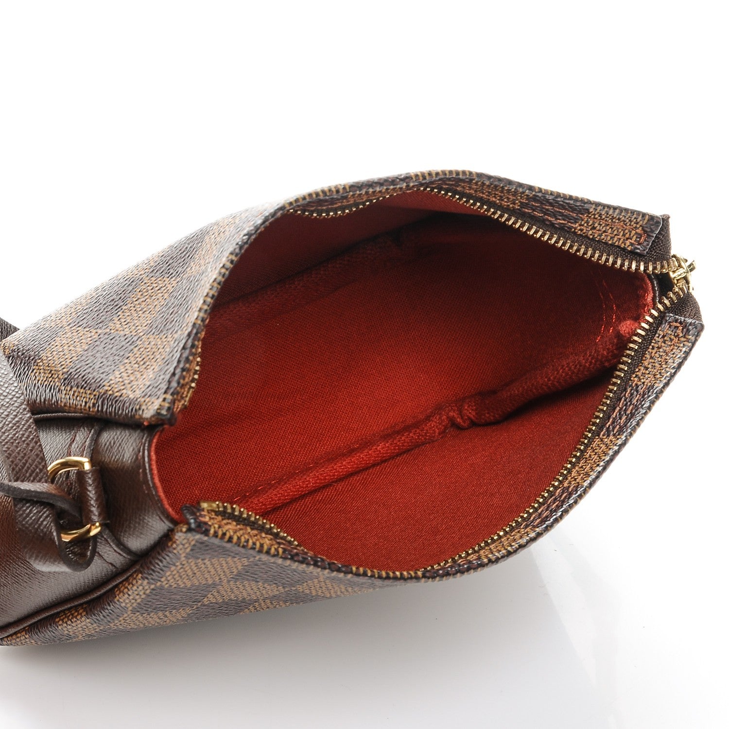 Louis Vuitton Damier Ebene Trousse Make Up Bag Pochette 5 of 7