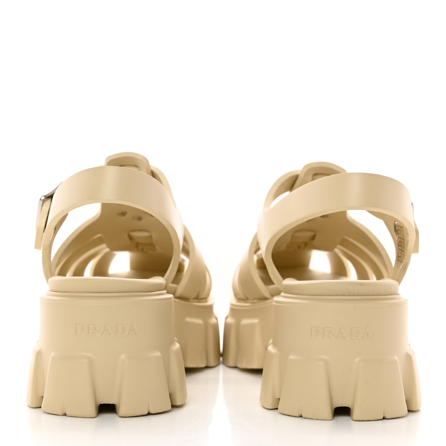 Foam Rubber Metal Triangle Logo Monolith 55mm Cage Sandals 41 Quarzo