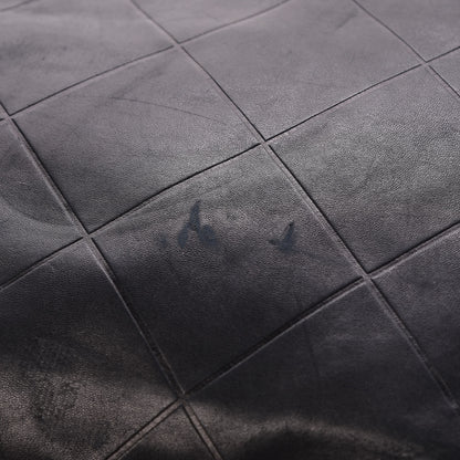 Chanel Lambskin Diamond Embossed Tote Black 9 of 11
