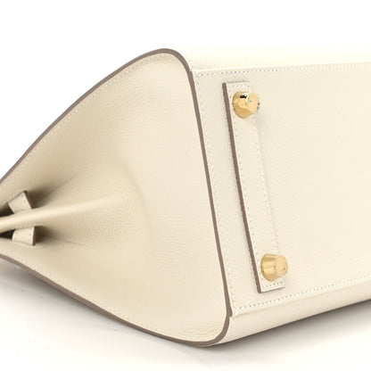 Hermes Epsom Birkin Sellier 25 Craie 9 of 11