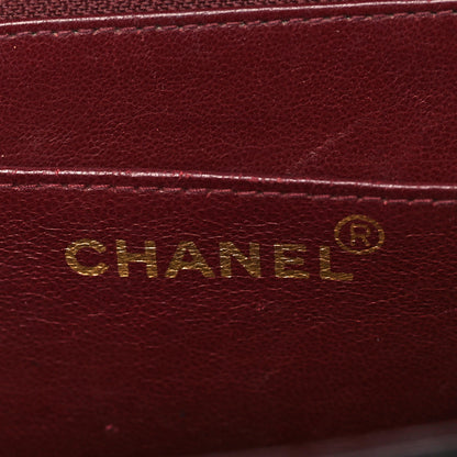Chanel Lambskin Quilted XL Jumbo Single Flap Black 6 of 8