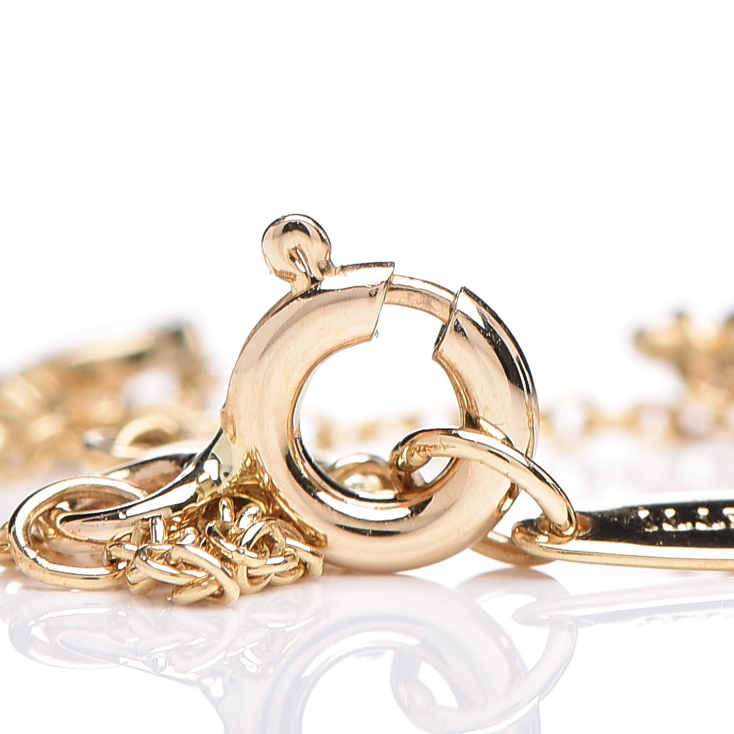 18K Yellow Gold Diamond .45ct Elsa Peretti Diamonds by the Yard Bracelet