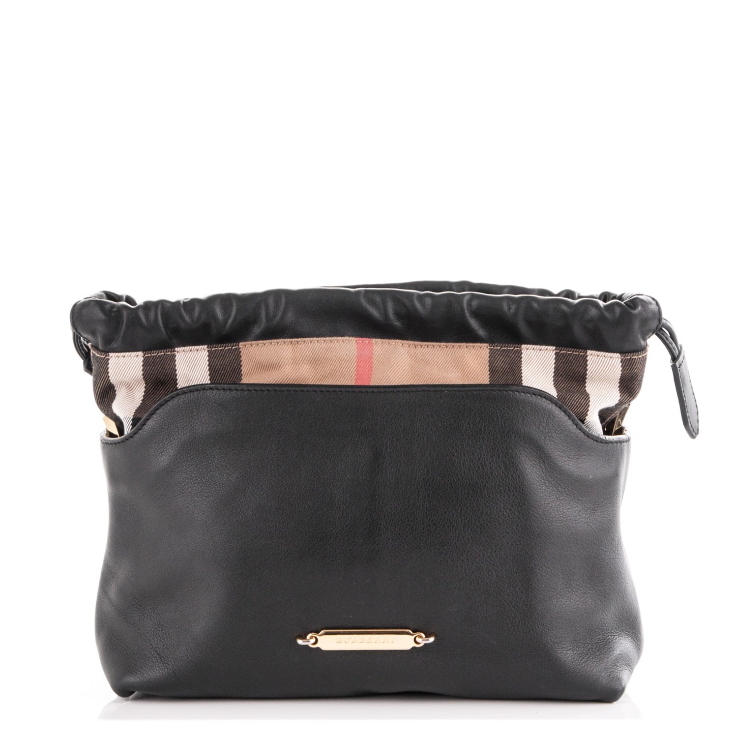 Calfskin House Check Little Crush Black