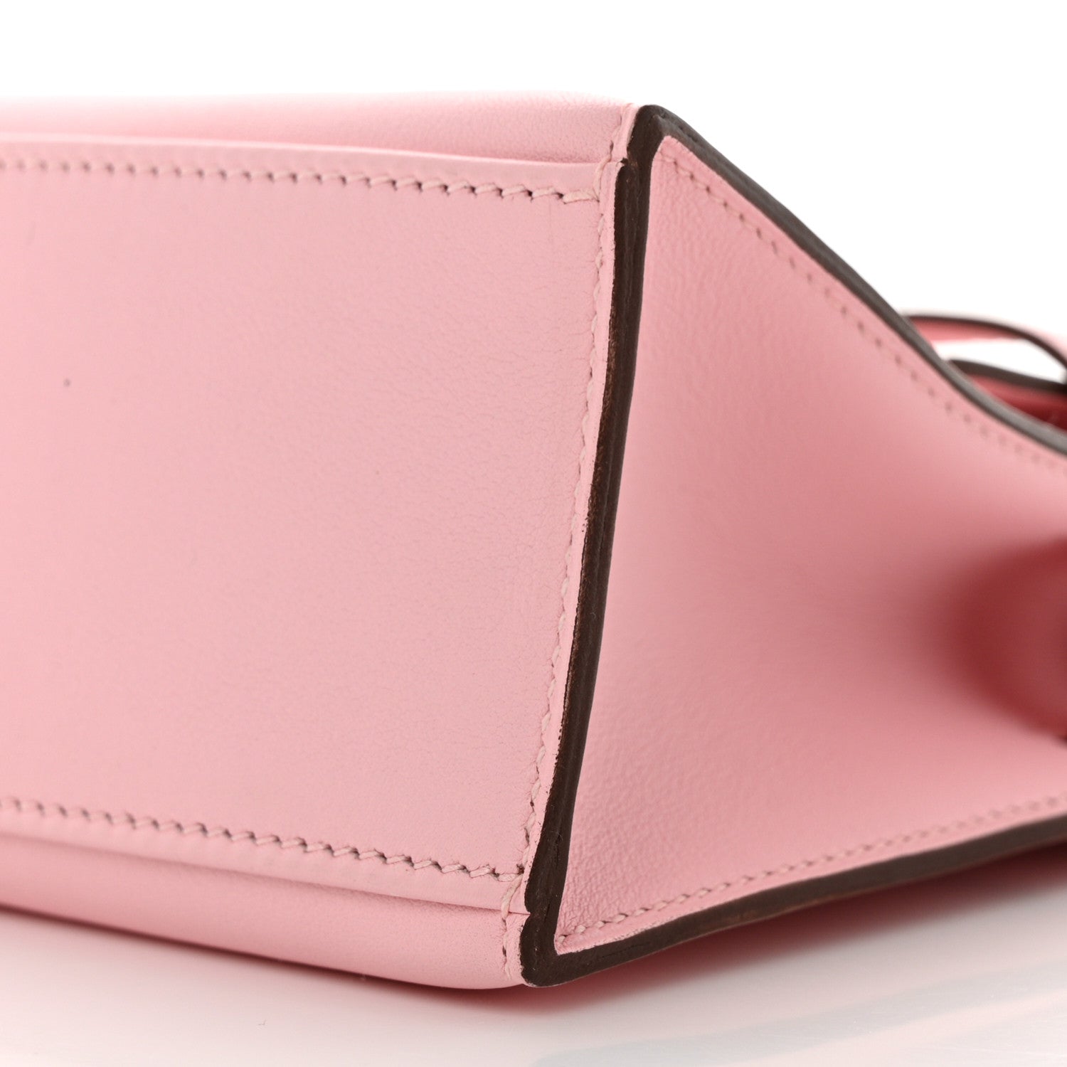Hermes Swift Kelly Pochette Clutch Rose Sakura 10 of 11