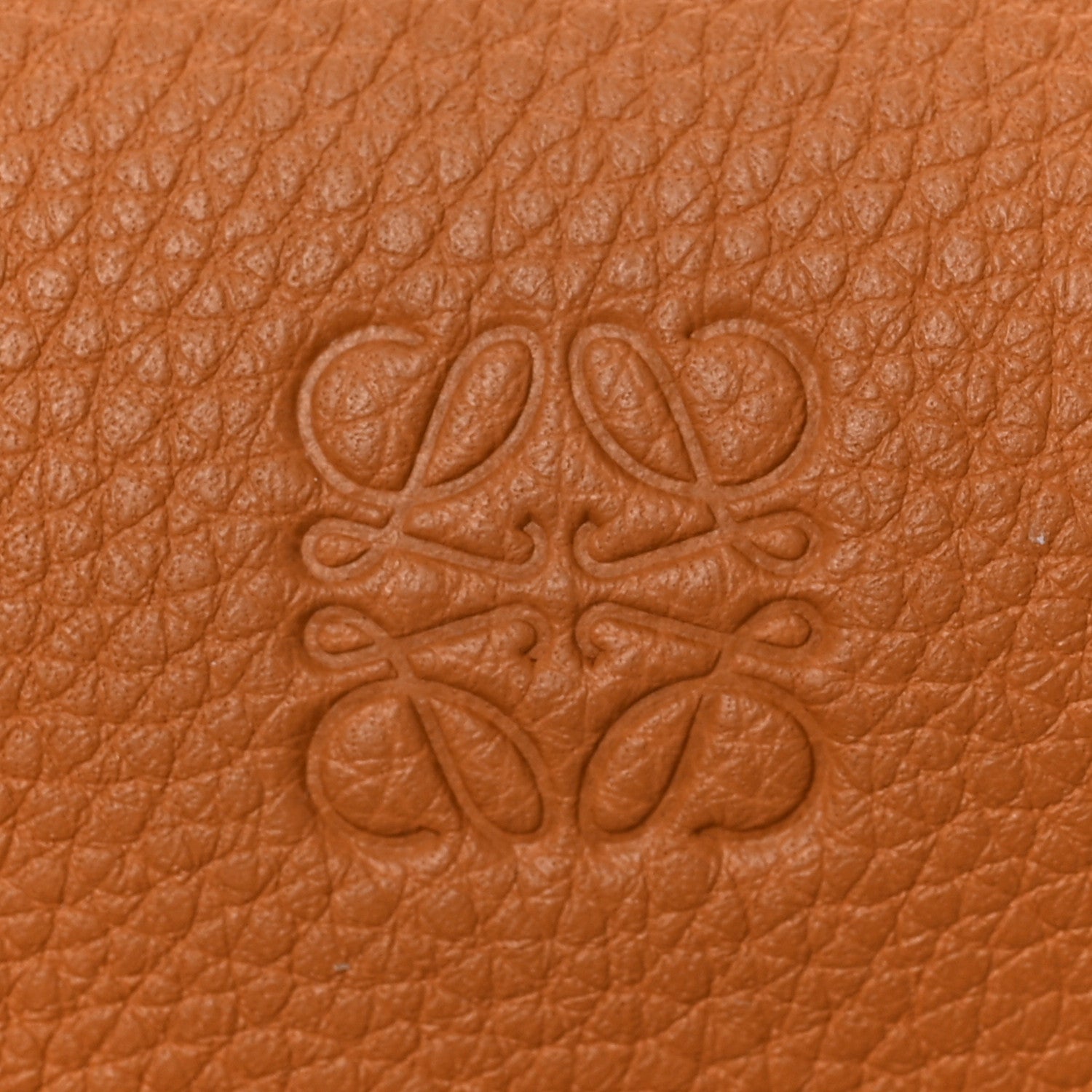 Loewe Grained Calfskin Mini Gate Crossbody Bag Caramel Pecan 6 of 9
