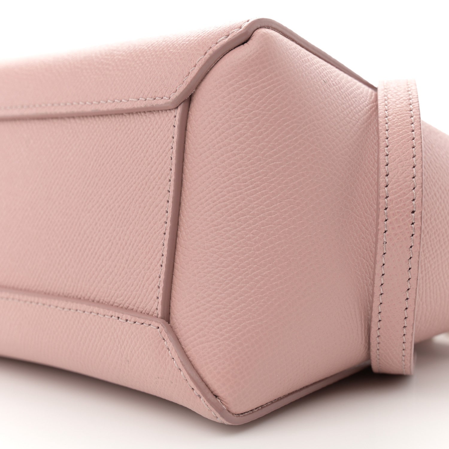 Celine Grained Calfskin Nano Belt Bag Vintage Pink 10 of 11