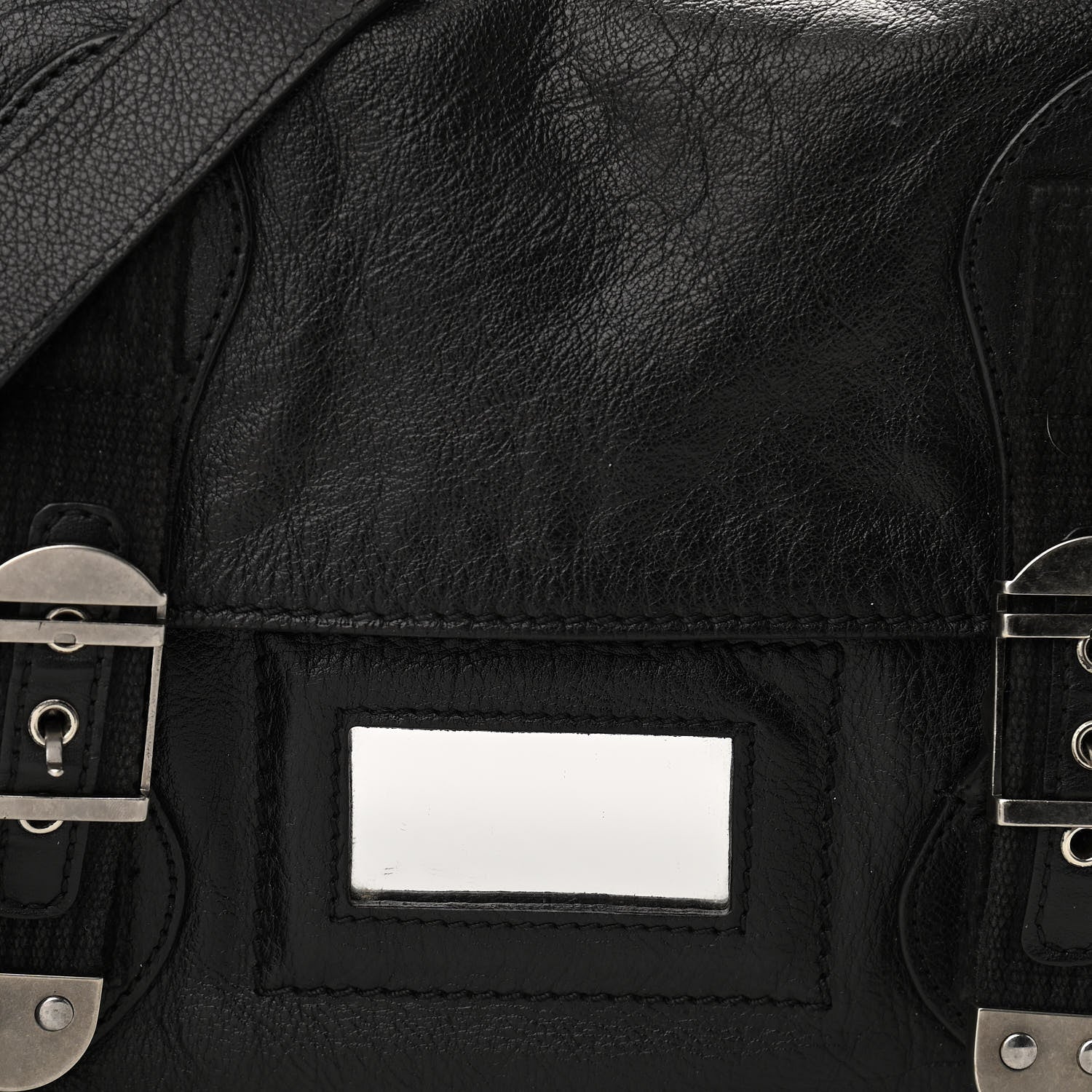 Balenciaga Agneau Messenger Black 8 of 10
