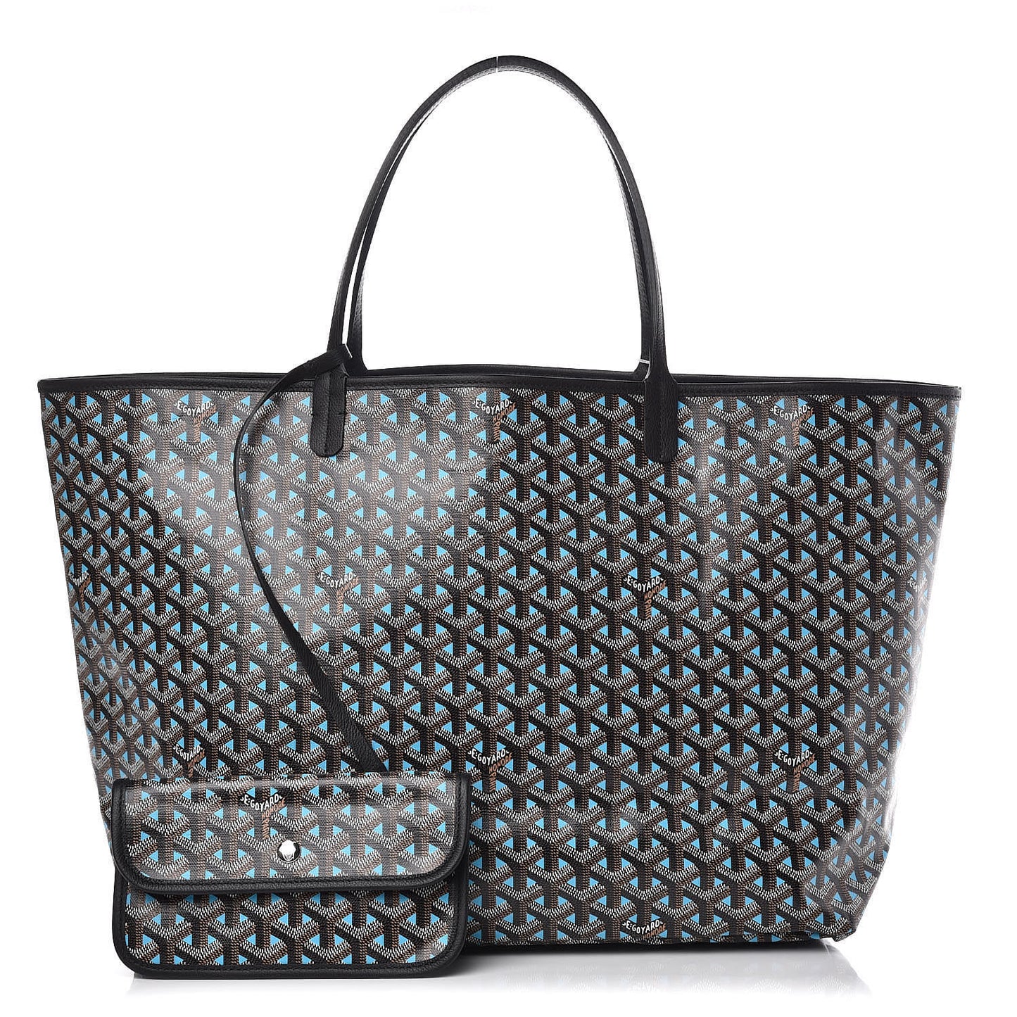 Goyardine Saint Louis Claire Voie GM Black Blue