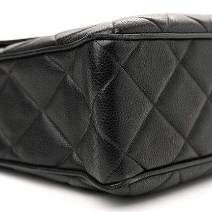 Chanel Caviar Envelope Large Camera Case Black 10 of 15