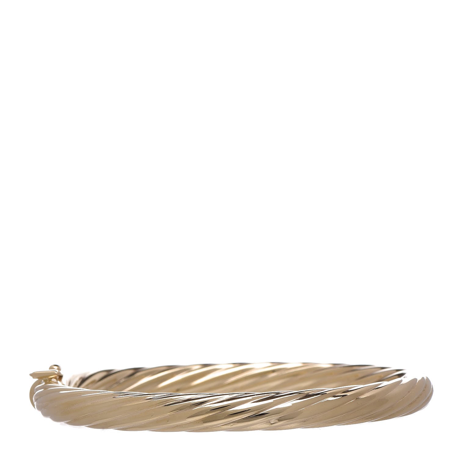 Tiffany 14K Yellow Gold Twist Bangle Bracelet 1 of 4