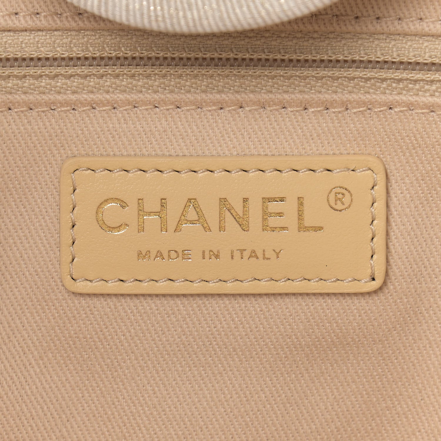 Chanel Lurex Boucle Medium Deauville Tote White 6 of 11