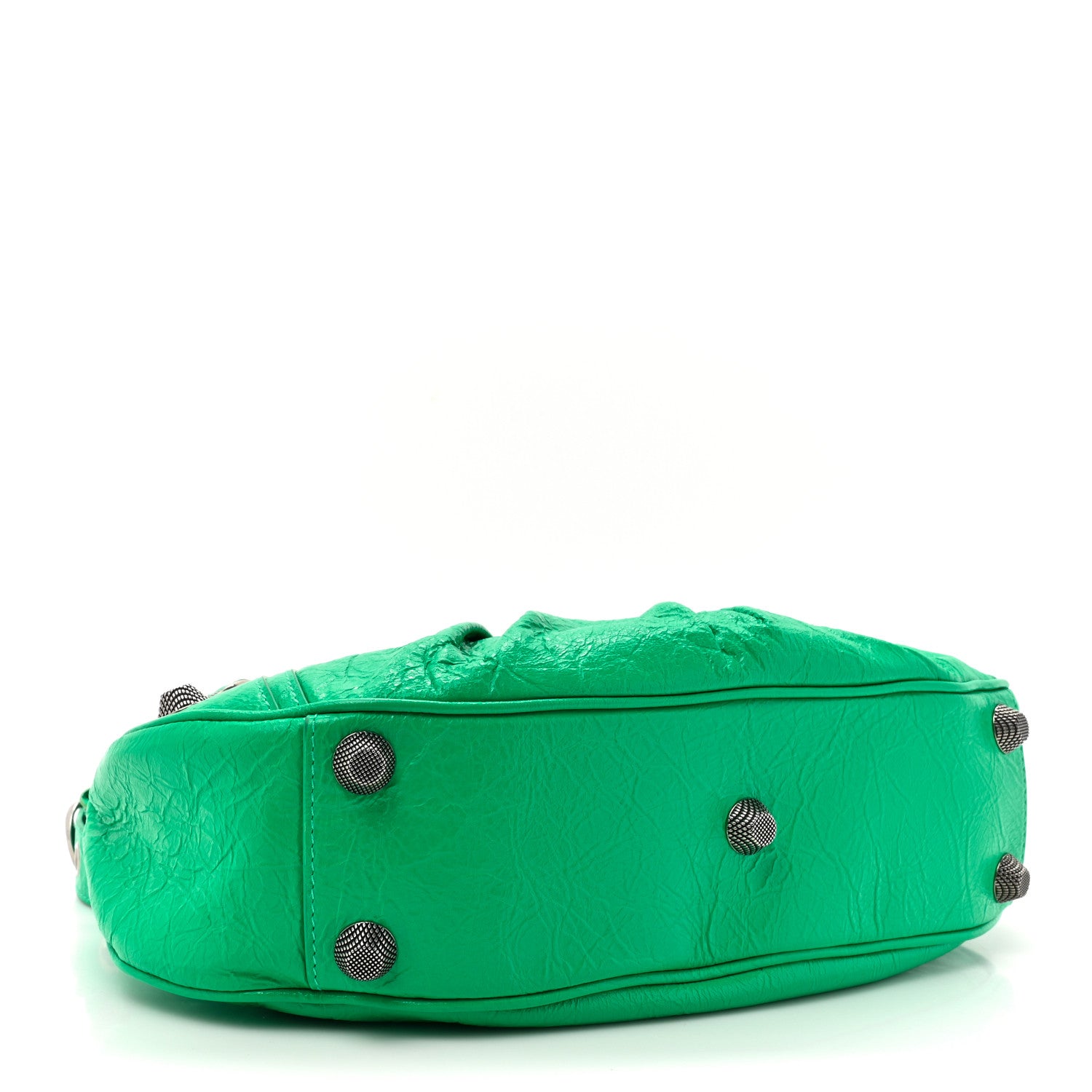 Balenciaga Agneau Arena Small Le Cagole Shoulder Bag Vivid Green 4 of 13