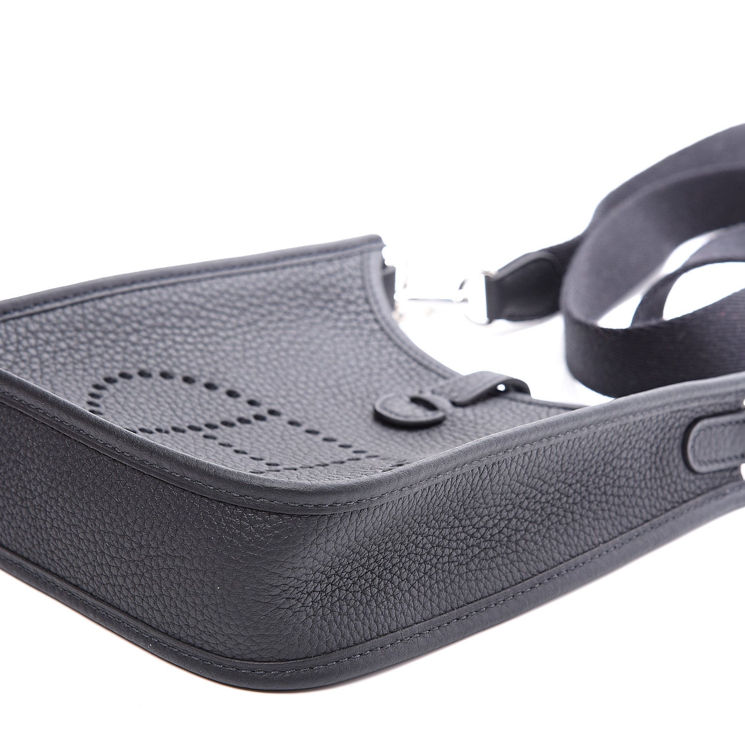 Hermes Taurillon Clemence Evelyne TPM Black 6 of 10