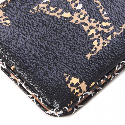 Louis Vuitton Monogram Giant Jungle Pochette Double Zip Black 5 of 8