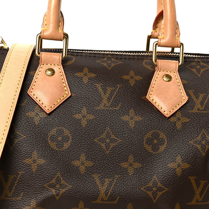Louis Vuitton Monogram Speedy Bandouliere 25 8 of 10