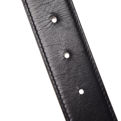 Hermes Box Togo 32mm H Belt 80 Black Gold 7 of 7