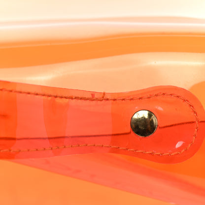 Hermes Vinyl Souvenir De L'Exposition Kelly Orange 17 of 19